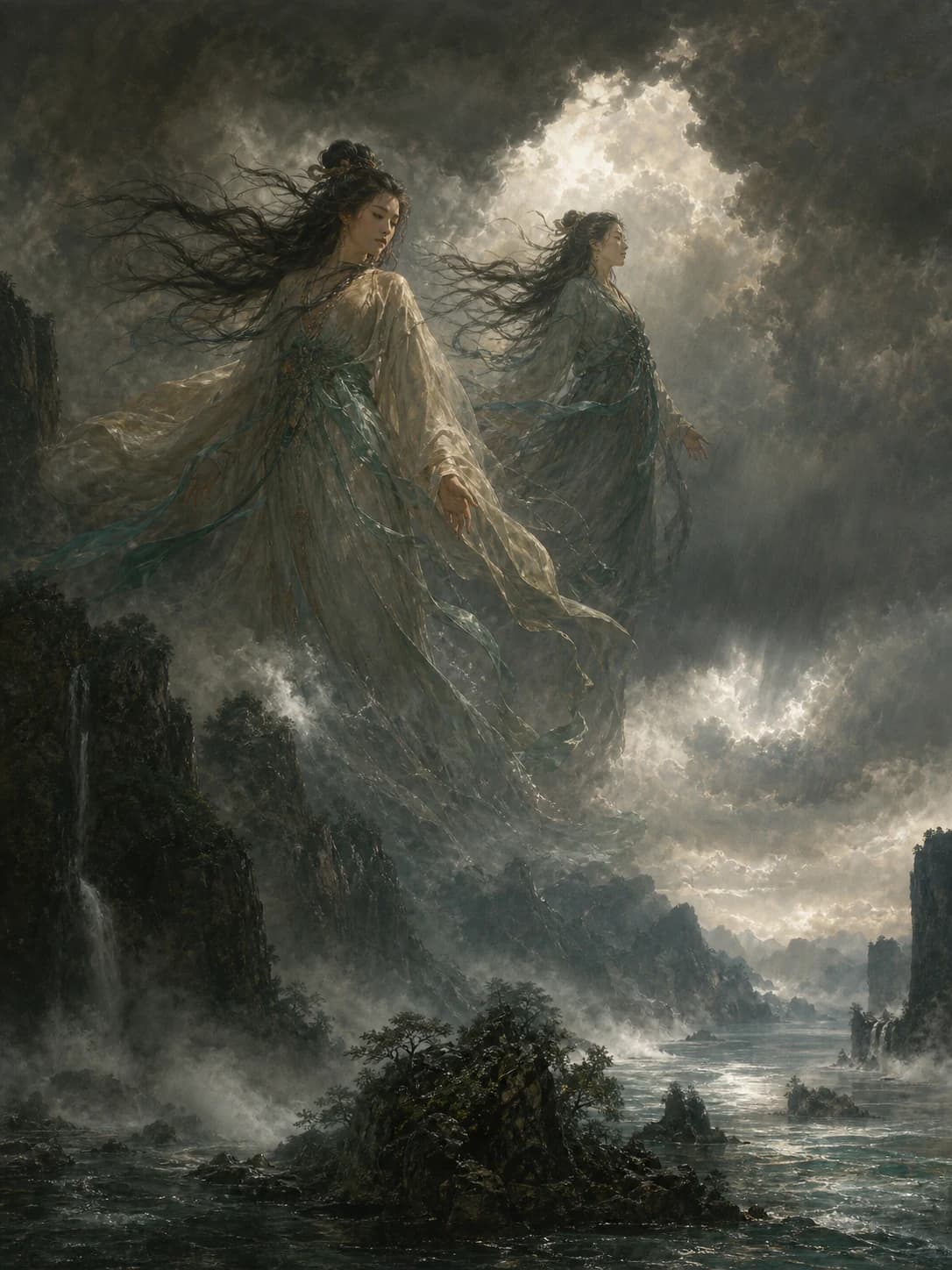 The Two Daughters of the Supreme God