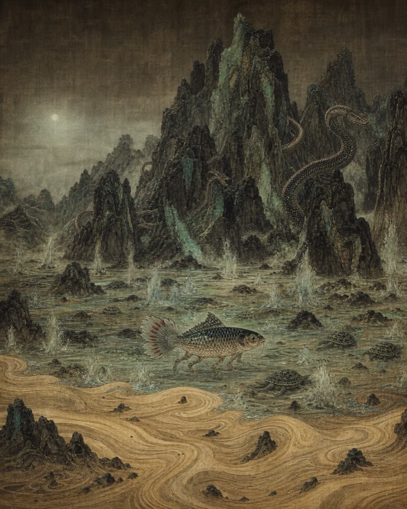 Mount Qizhong · Witness from the Old Leaves